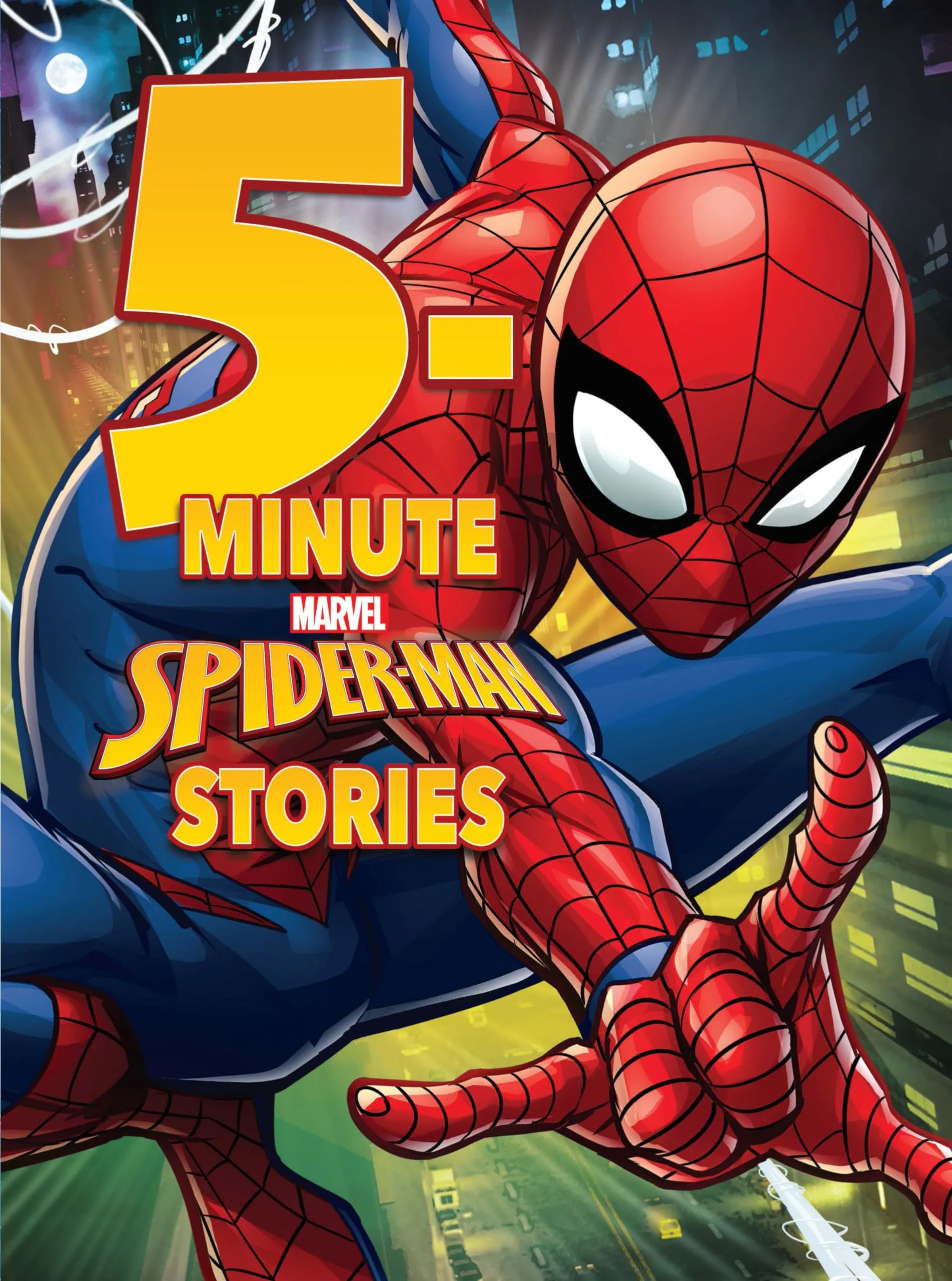 5-Minute Spider-Man Stories Treasury with Action-Packed Illustrations by Marvel Press