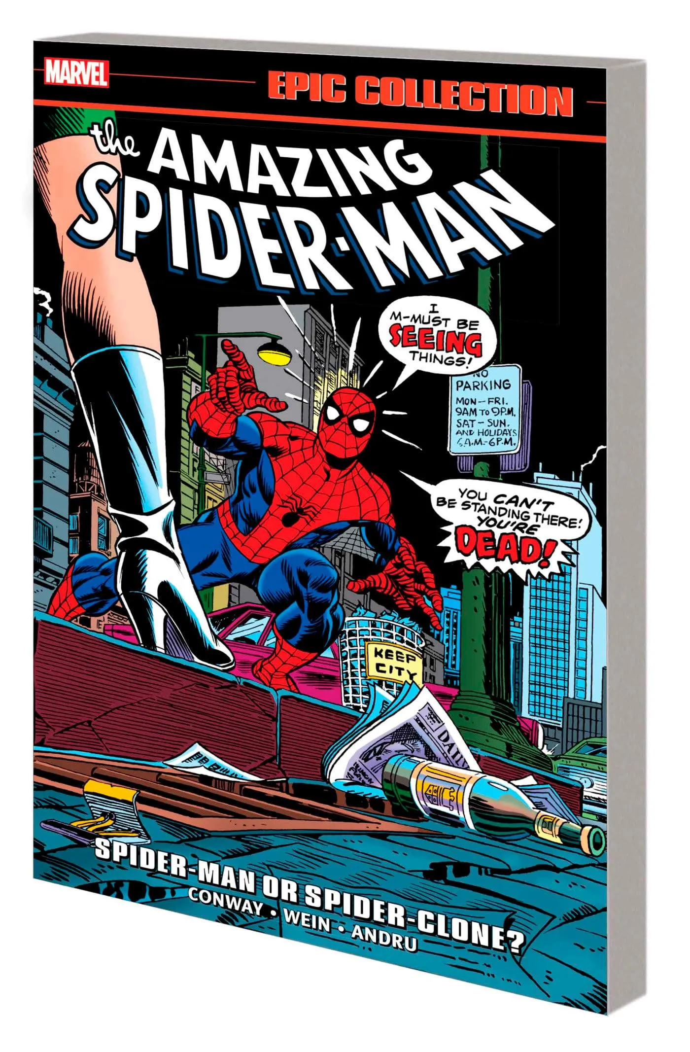 AMAZING SPIDER-MAN EPIC COLLECTION: SPIDER-MAN OR SPIDER-CLONE? BY MARVEL COMICS, 1963-1975