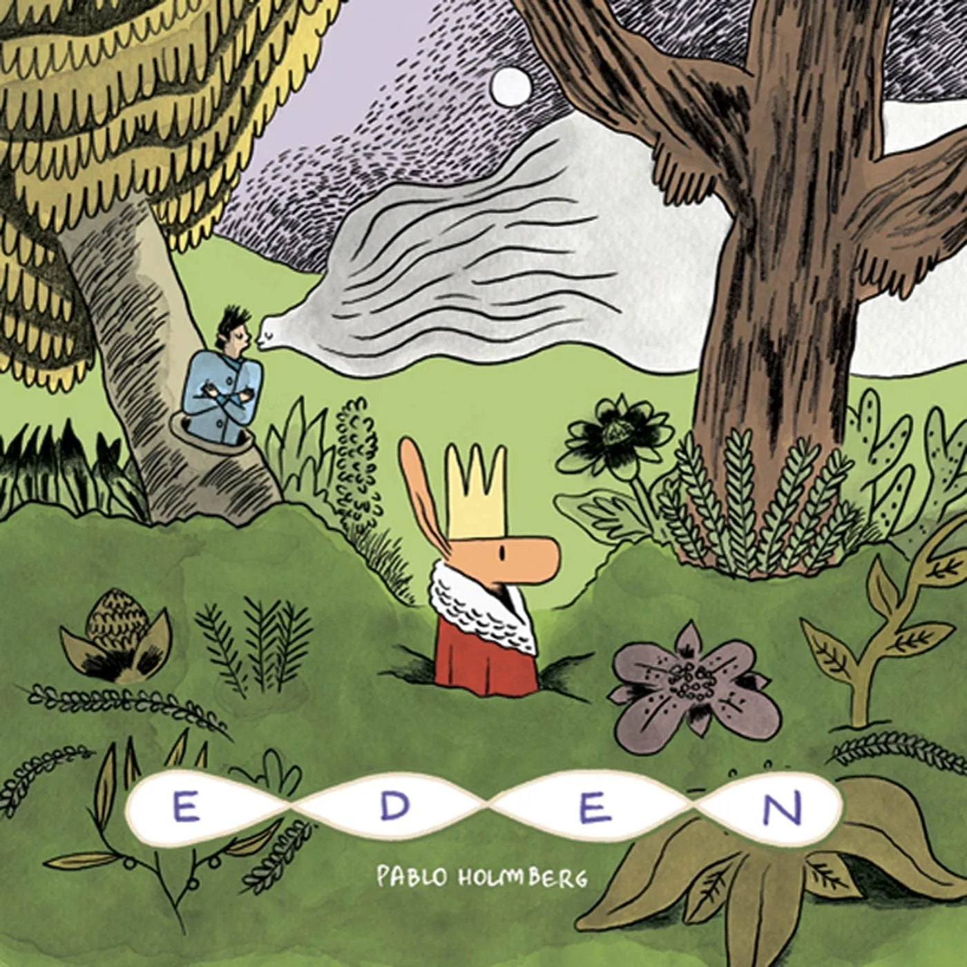 Eden by Pablo Holmberg - Whimsical Comic Strips in Bucolic Medieval Folktale