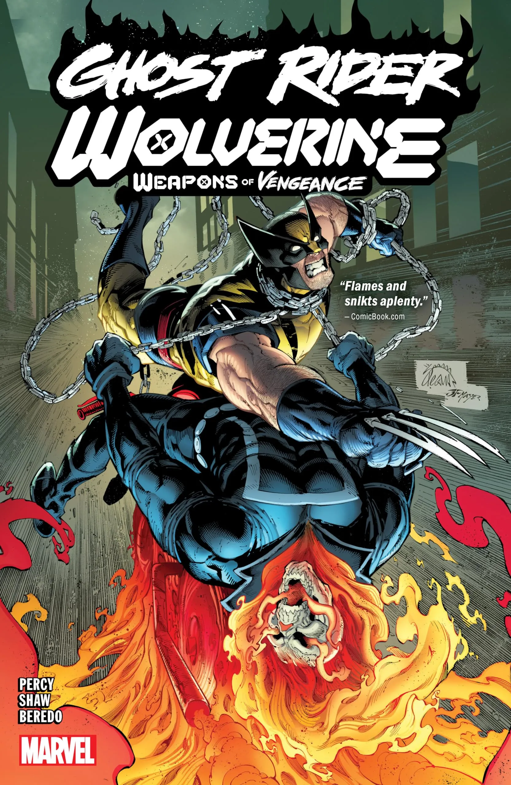 GHOST RIDER/WOLVERINE: WEAPONS OF VENGEANCE - Marvel Comics Featuring Hellverine and Dark Secrets