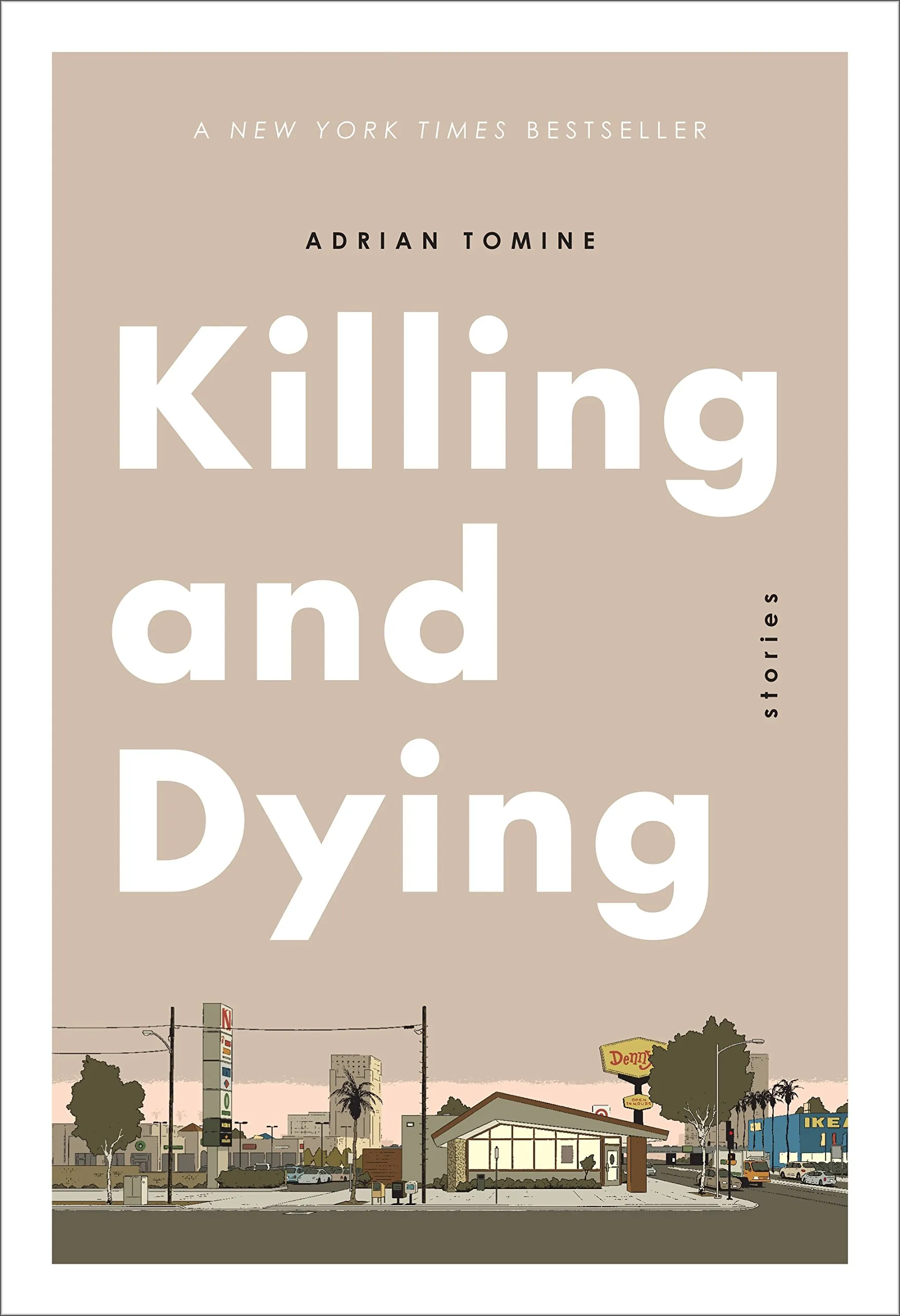 Killing and Dying by Adrian Tomine - Paperback Edition with Updated Cover