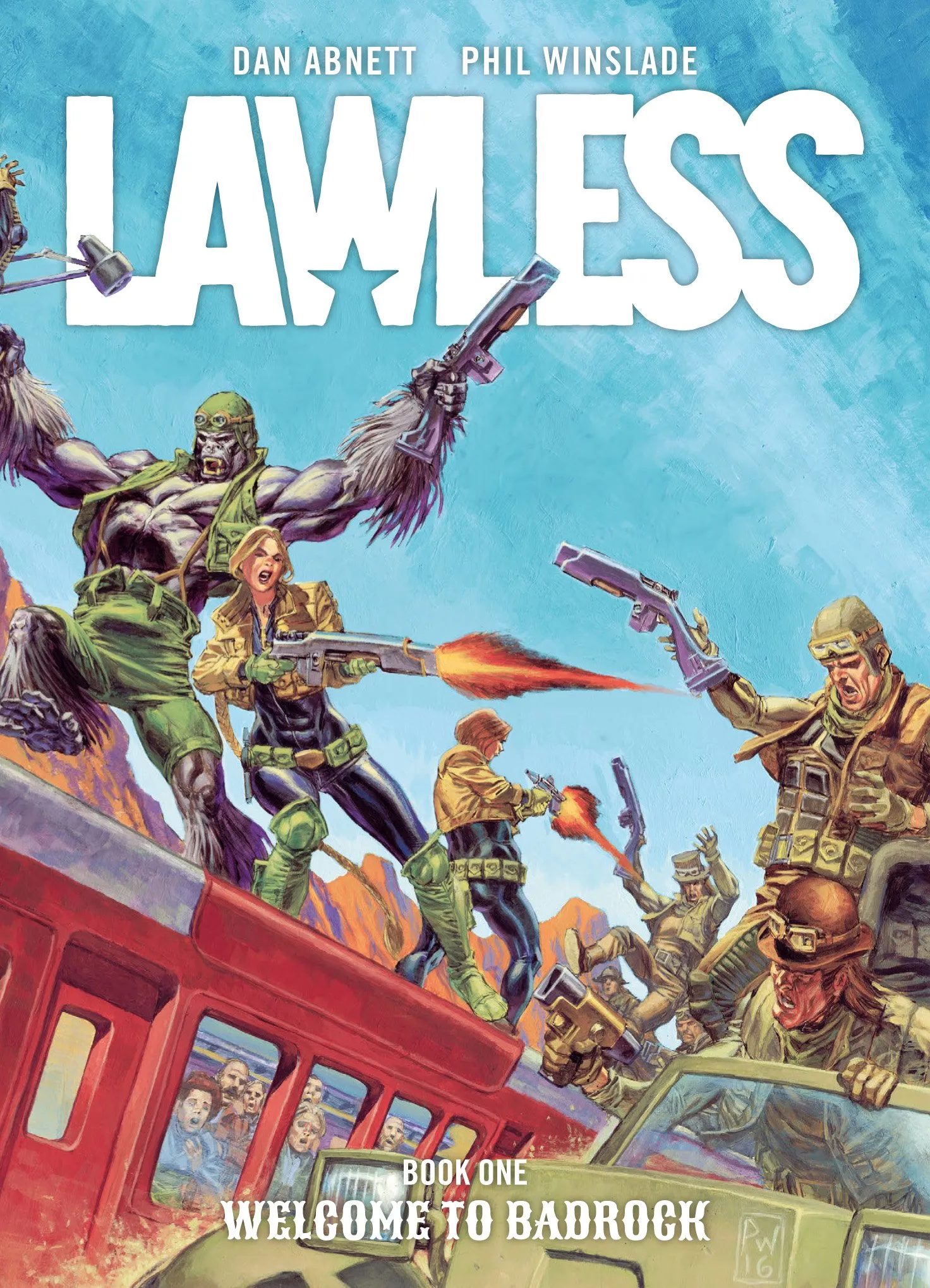 Lawless: Welcome to Badrock - A Frontier Town Adventure in Titan Comics