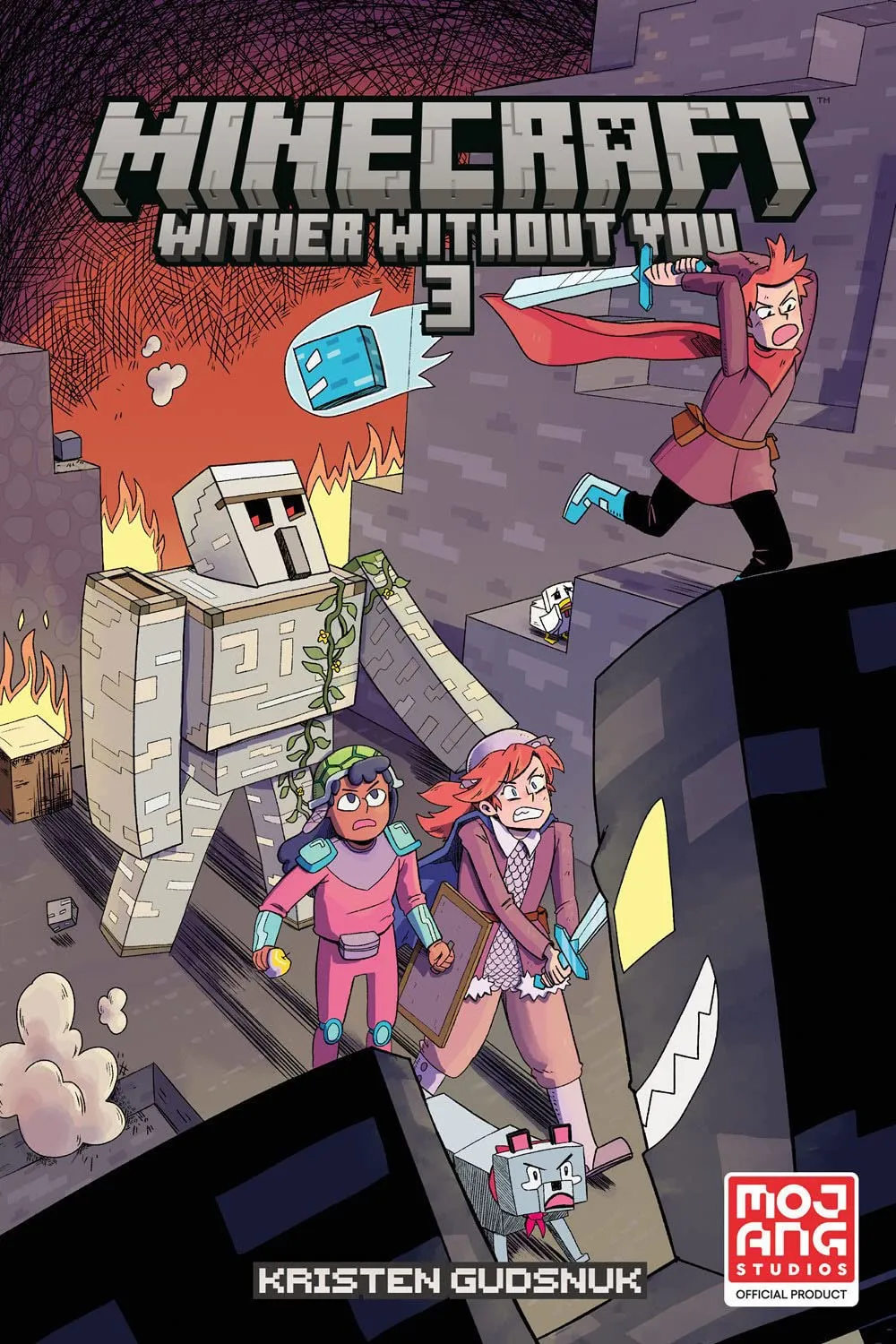 Minecraft: Wither Without You Volume 3 Graphic Novel – Epic Finale of Adventure Awaits!