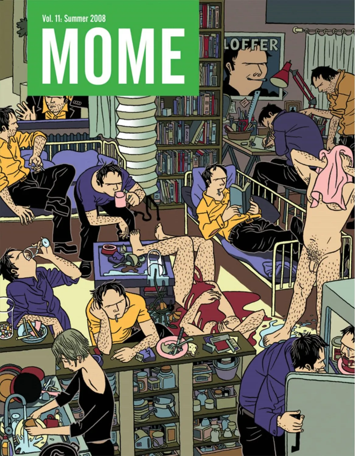 MOME Summer 2008 Vol. 11 Graphic Novel Featuring Killofer, Bennett, Crumb & More