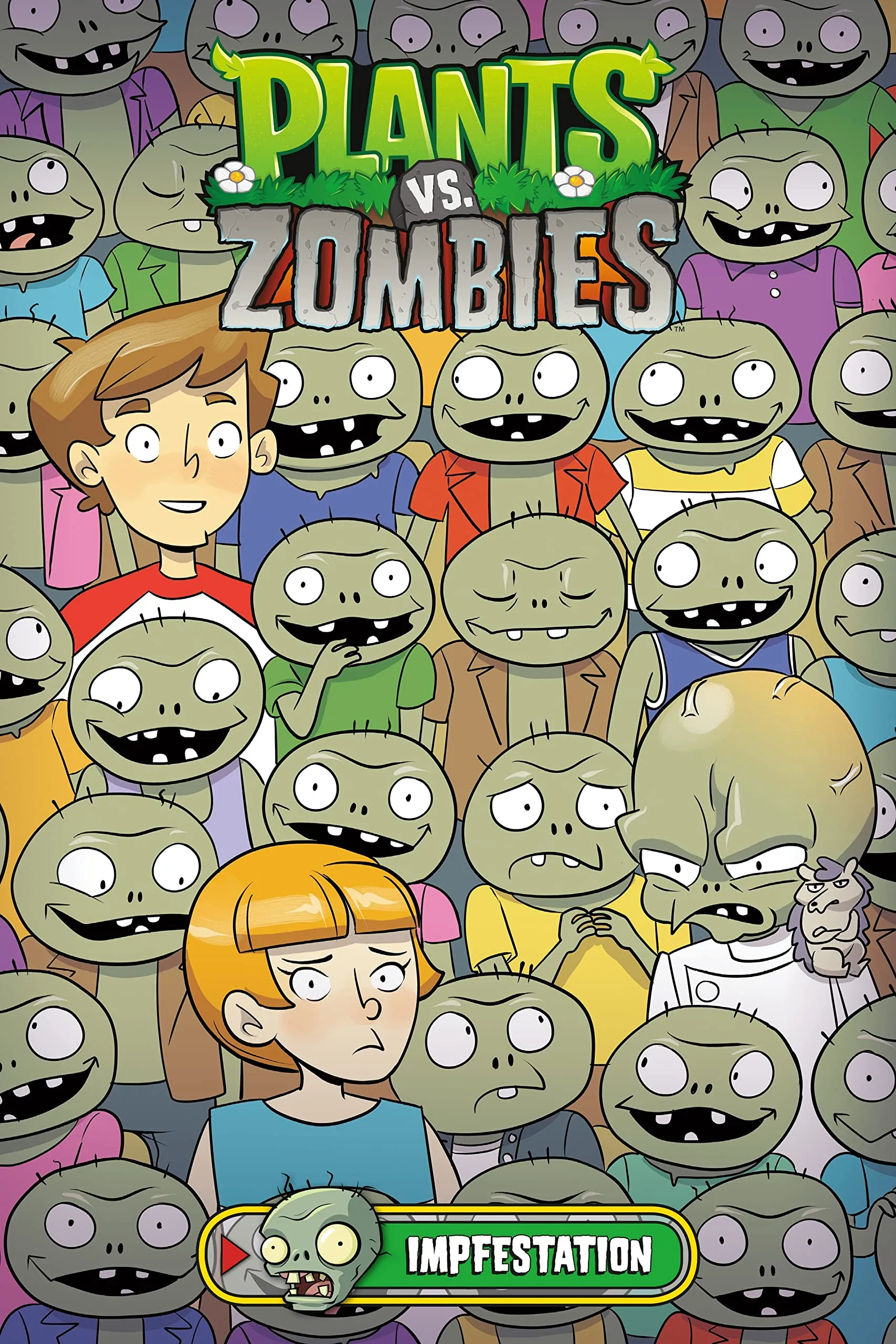 Plants vs. Zombies Volume 21: Impfestation Graphic Novel by Drawn and Quarterly